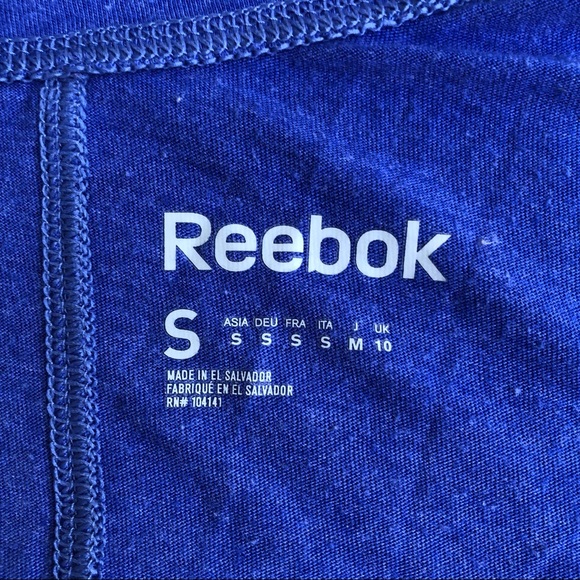 3for$10🌸 Reebok Criss-Cross Back Top Size Small - Picture 3 of 3